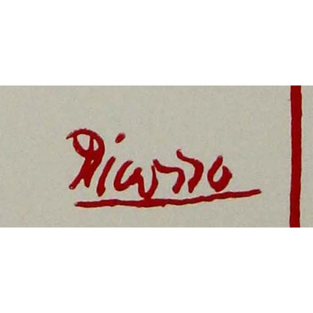 Original-Cover von Pablo Picasso für Igor Stravinskys „Ragtime“ 2