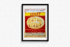 Lithographie de Picasso pour son exposition Céramiques et Pates blanches