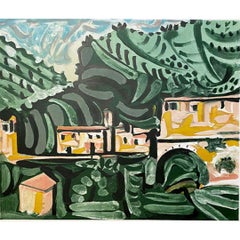 Poster was made for the Picasso exhibition at the Louise Leiri Gallery