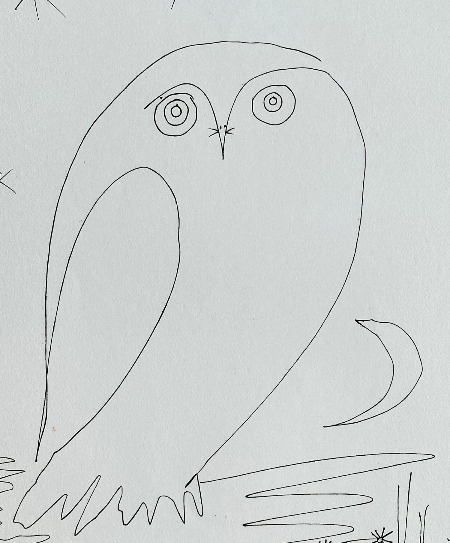 picasso owl print