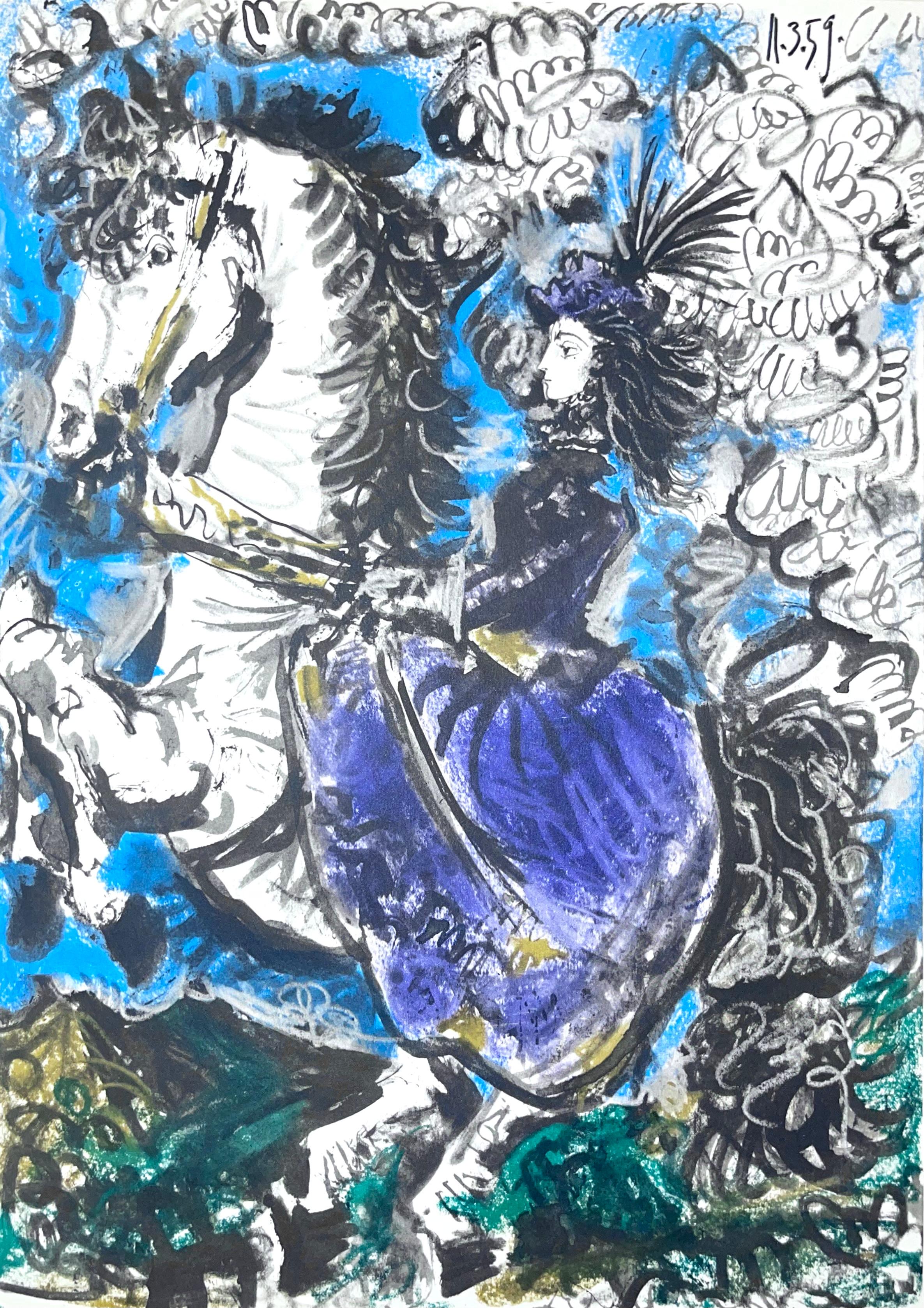 Pablo Picasso, 11.3.59., extrait de Taureaux et toréadors, 1961 (after)