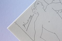 Pablo Picasso (1881 - 1973), Marie-Thérèse, Sculptor at Work, Signed In Pencil.