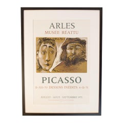 Pablo Picasso (1881 - 1973), Arles Musée Réattu (Poster Exhibition), circa 1971.
