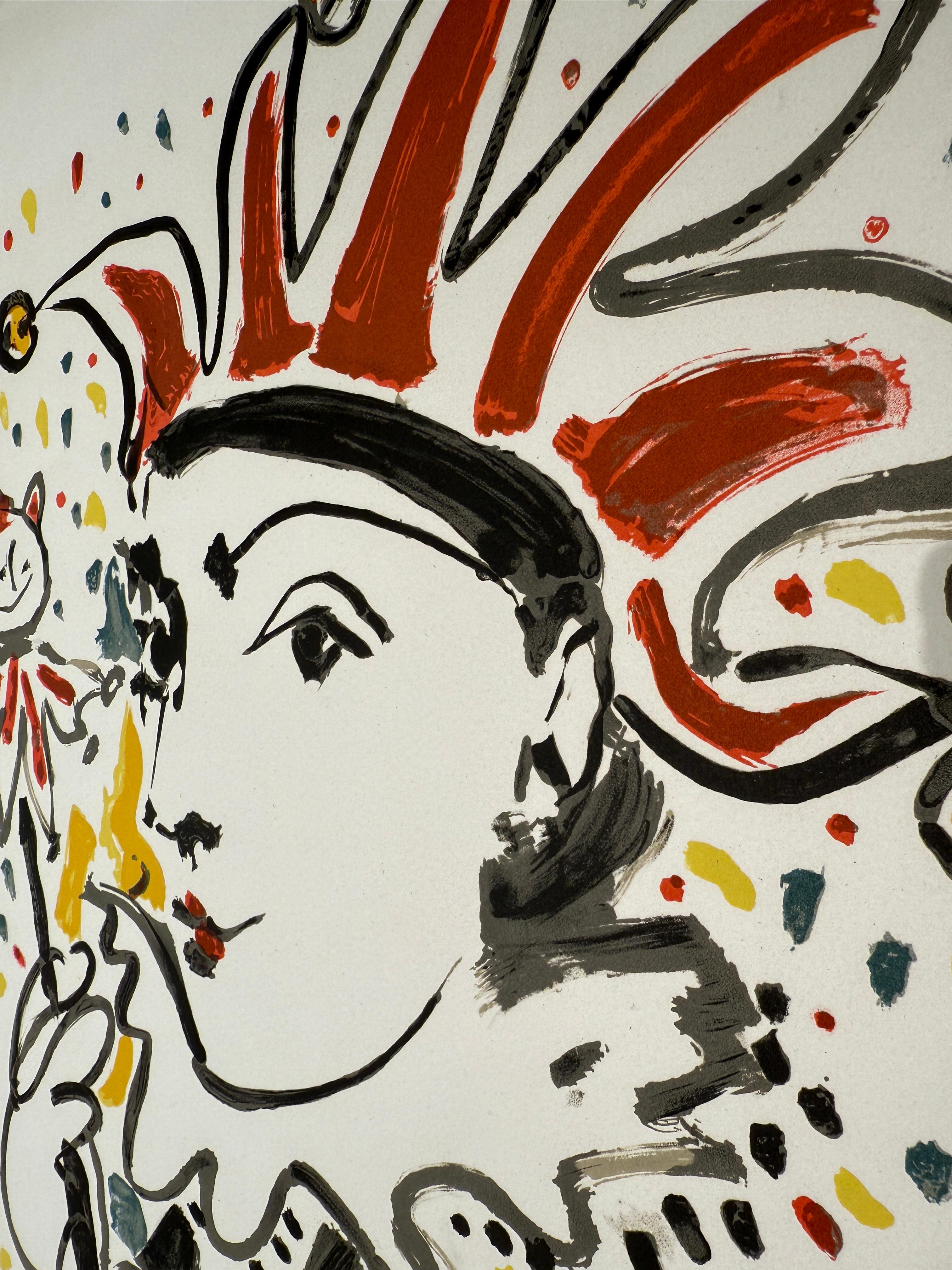 Pablo Picasso (1881-1973) - Colour lithograph on Arches paper - 1958 For Sale 6