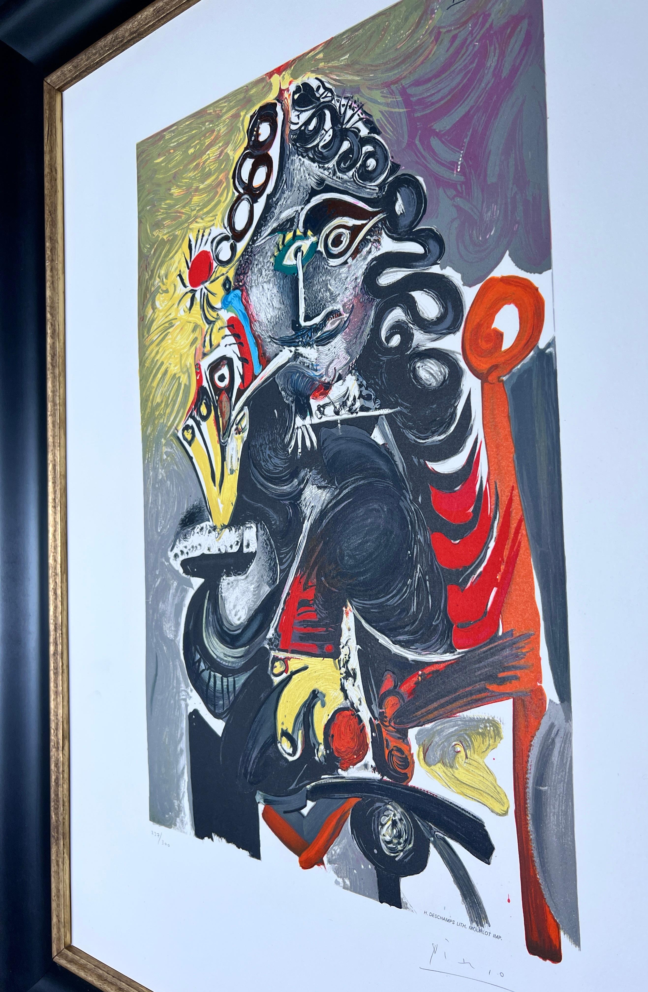Pablo Picasso (1881-1973) - Coloured lithograph on Arches paper - 1968 For Sale 9