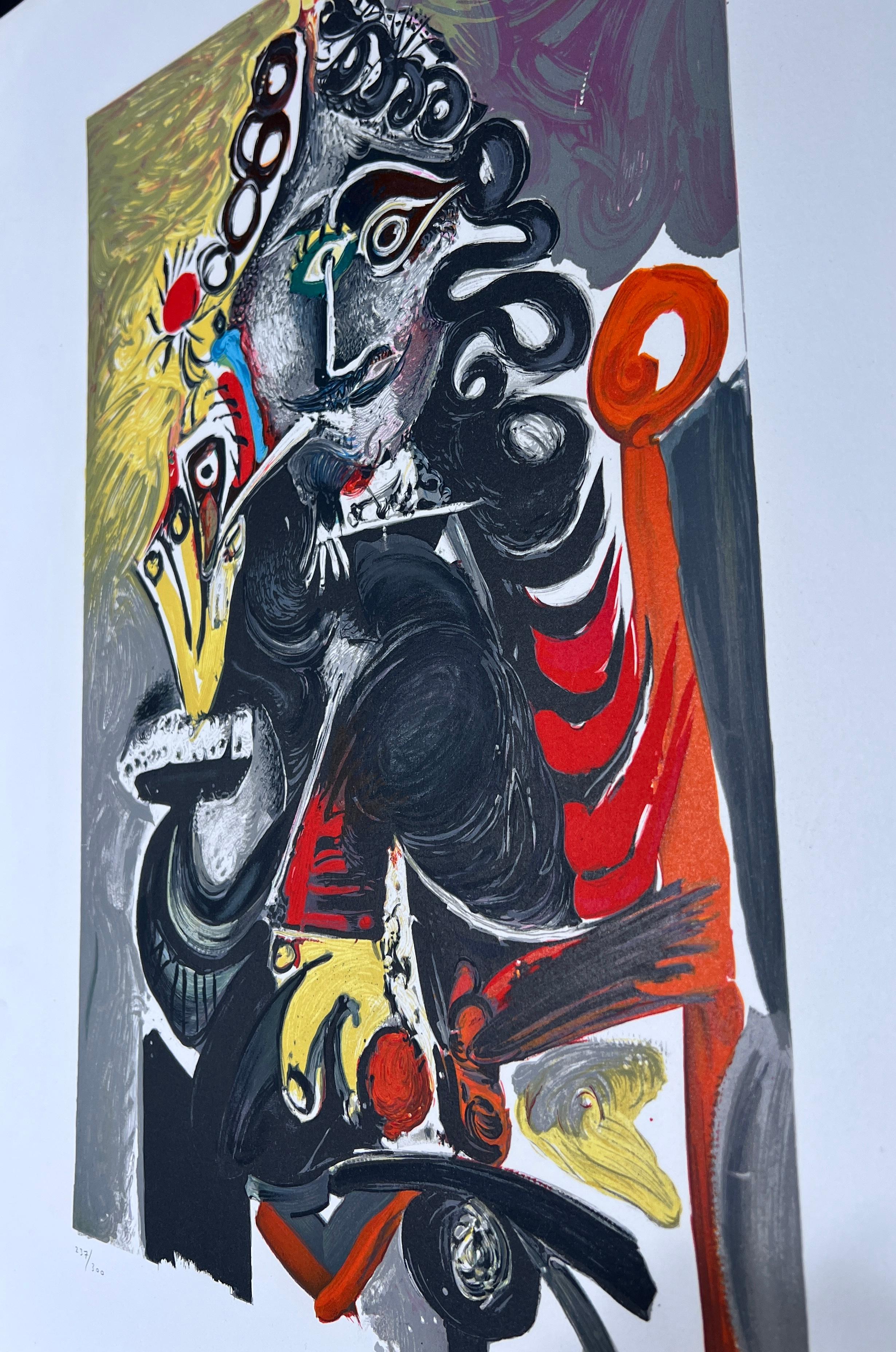 Pablo Picasso (1881-1973) - Coloured lithograph on Arches paper - 1968 For Sale 2