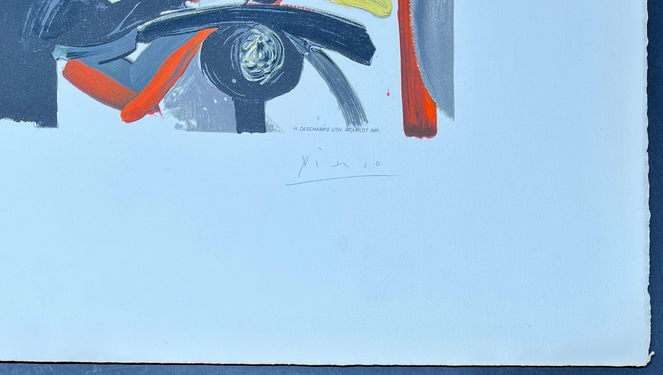Pablo Picasso (1881-1973) - Coloured lithograph on Arches paper - 1968 For Sale 6