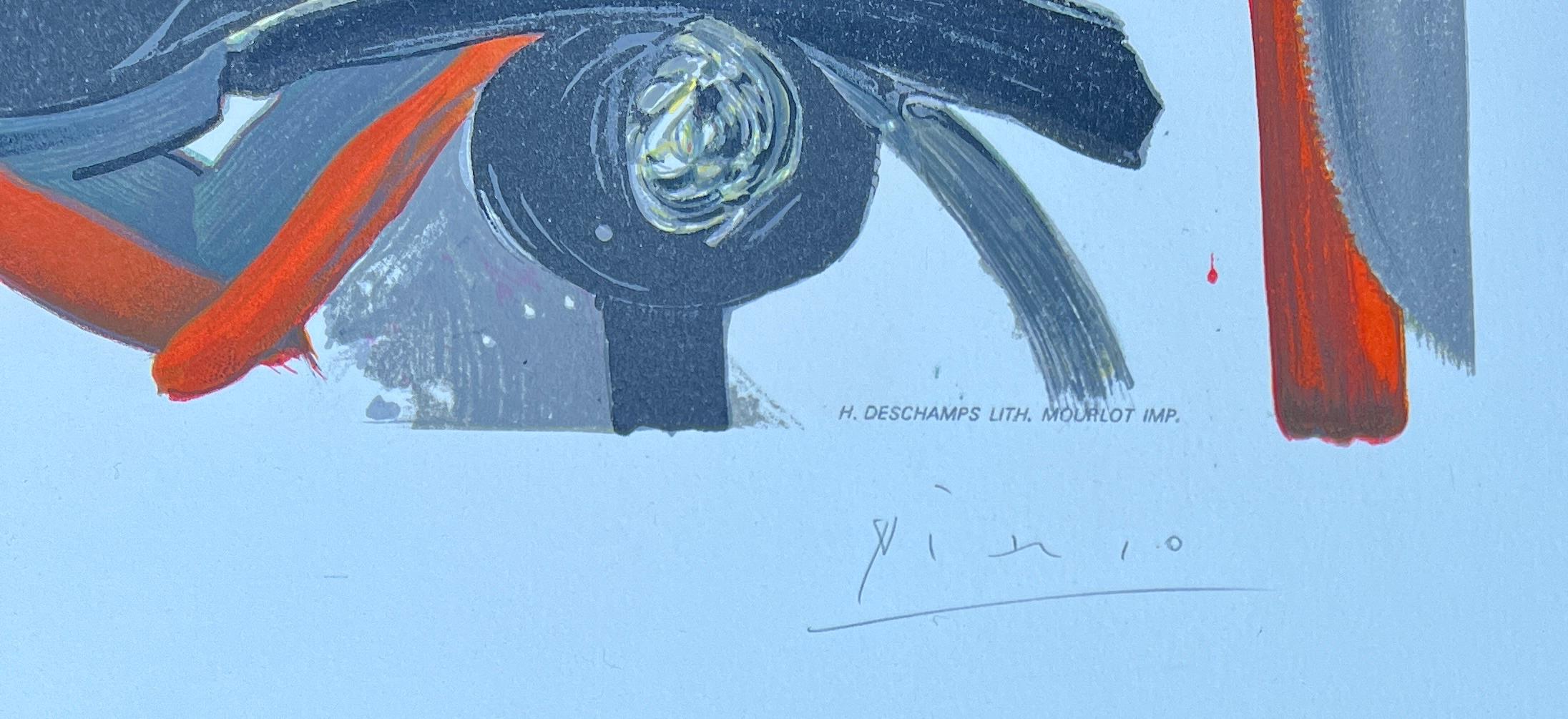 Pablo Picasso (1881-1973) - Coloured lithograph on Arches paper - 1968 For Sale 7