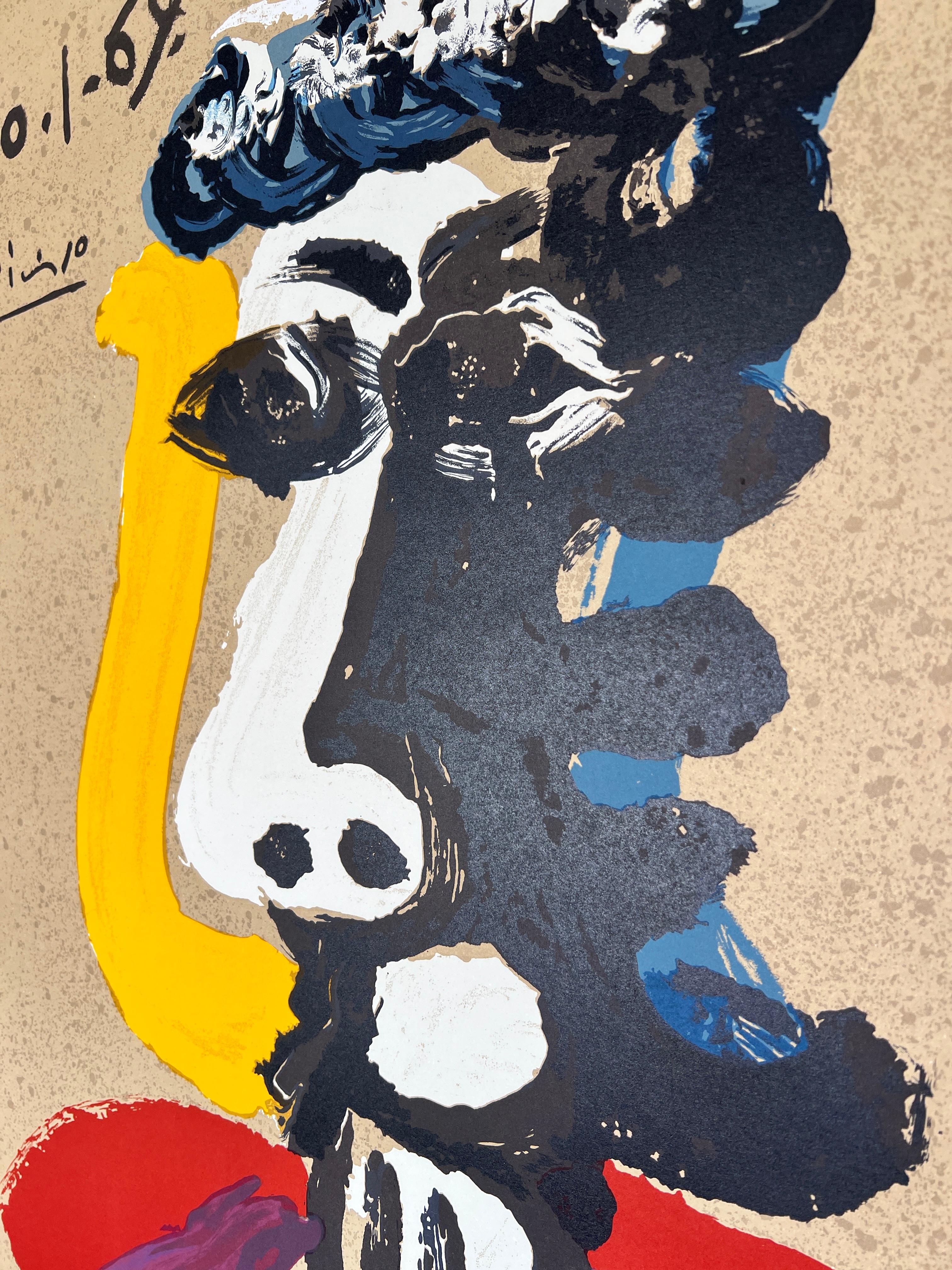 Pablo Picasso (1881-1973) - Coloured lithograph on paper - 1970 1