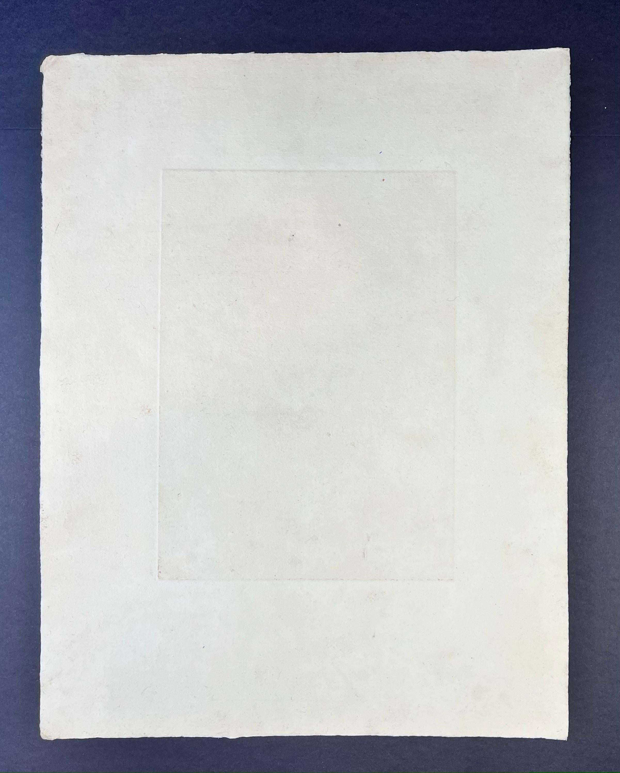 Pablo Picasso ( 1881 – 1973 ) – Deux modèles vêtus – hand-signed etching – 1933 6