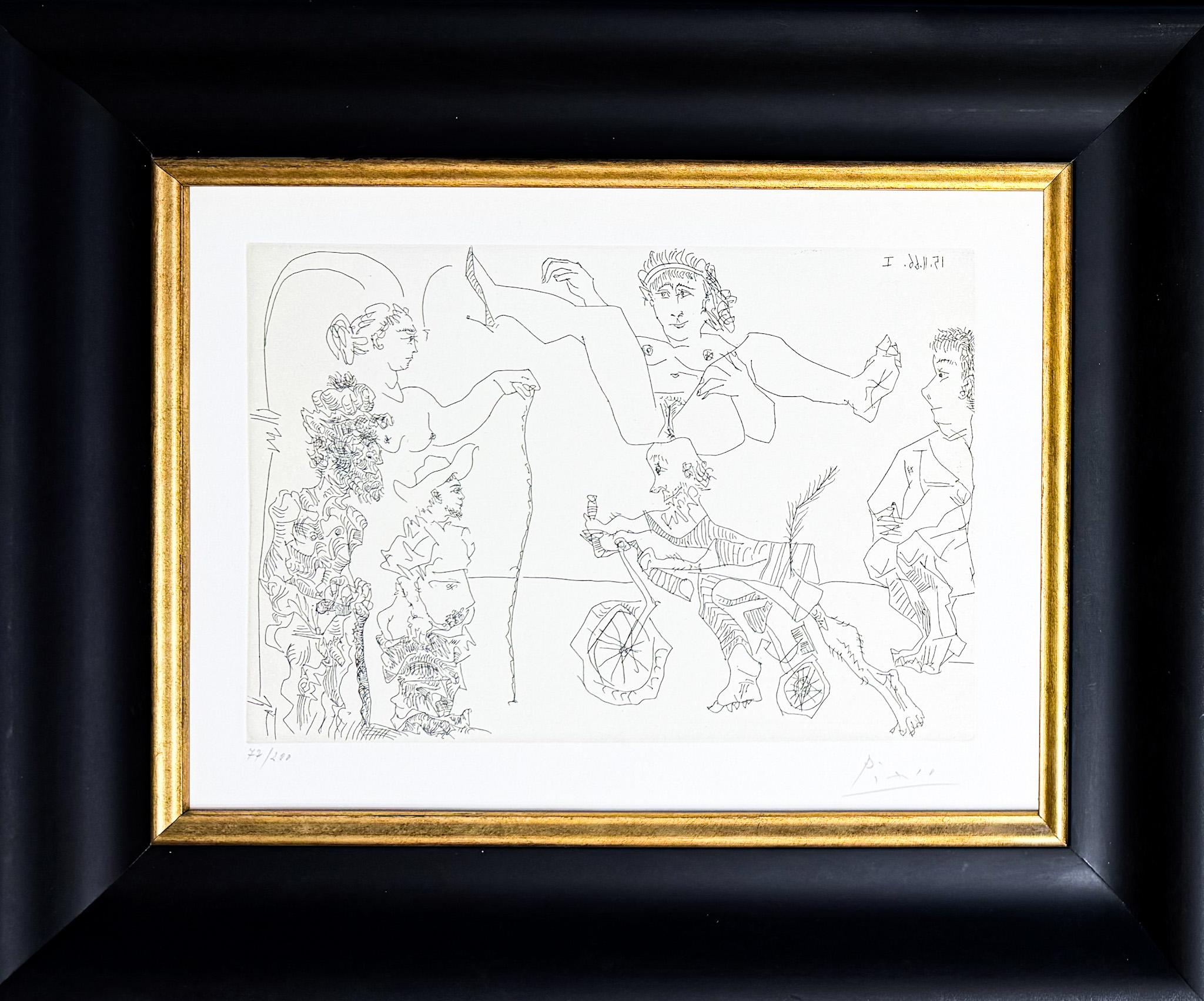 Pablo Picasso (1881–1973) - Etching on paper - 1968