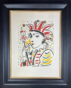 Pablo Picasso ( 1881 – 1973 )– hand-signed Color Lithograph on Arches – 1958