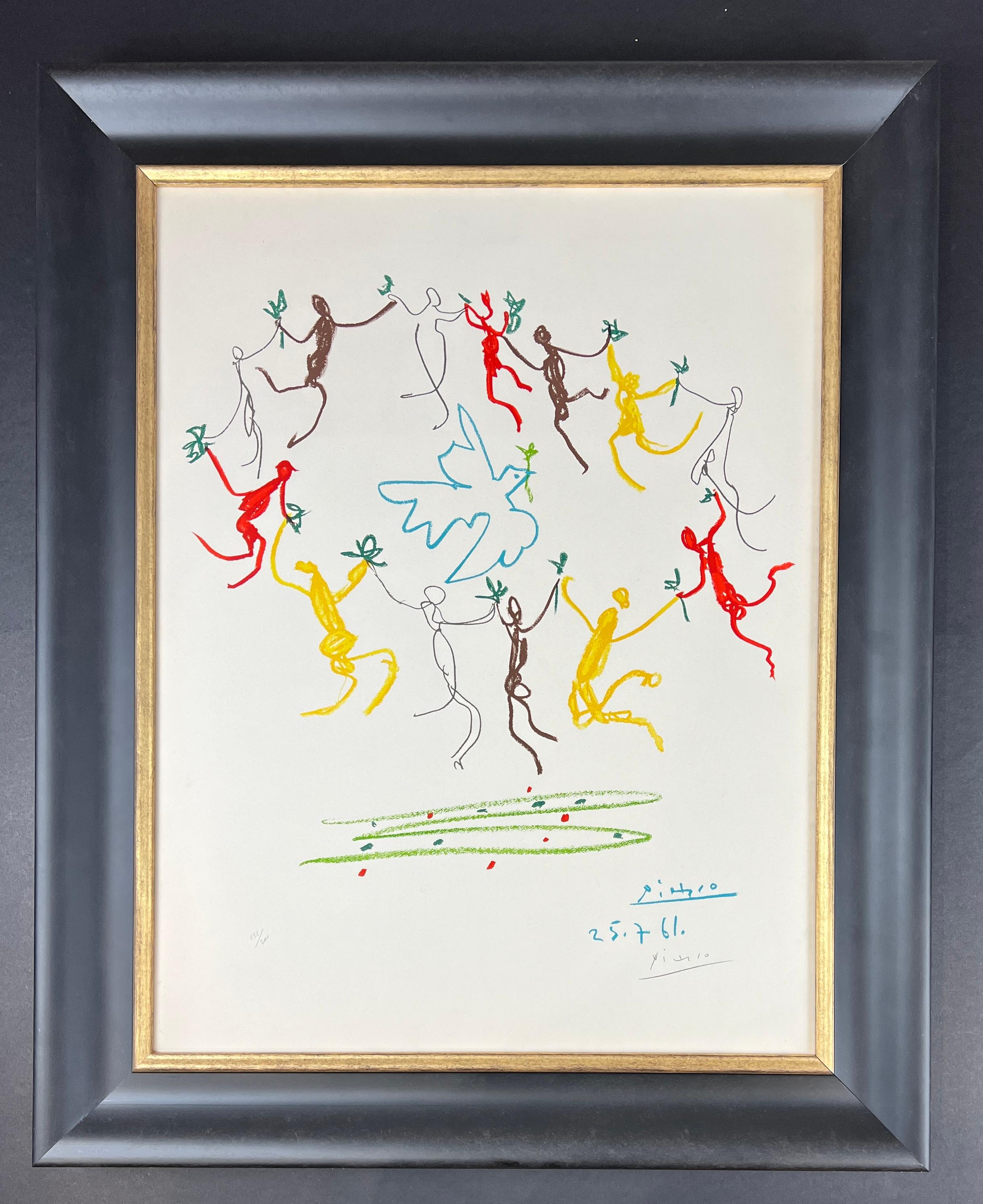 Pablo Picasso ( 1881 - 1973 ) - hand-signed Color Lithograph on Arches – 1959 1