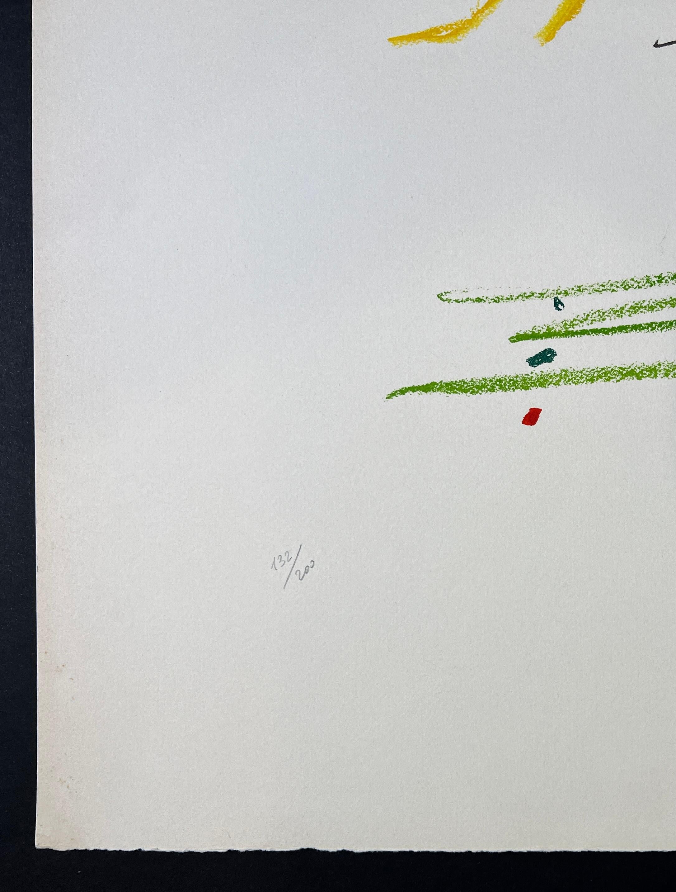 Pablo Picasso ( 1881 - 1973 ) - hand-signed Color Lithograph on Arches – 1959 4