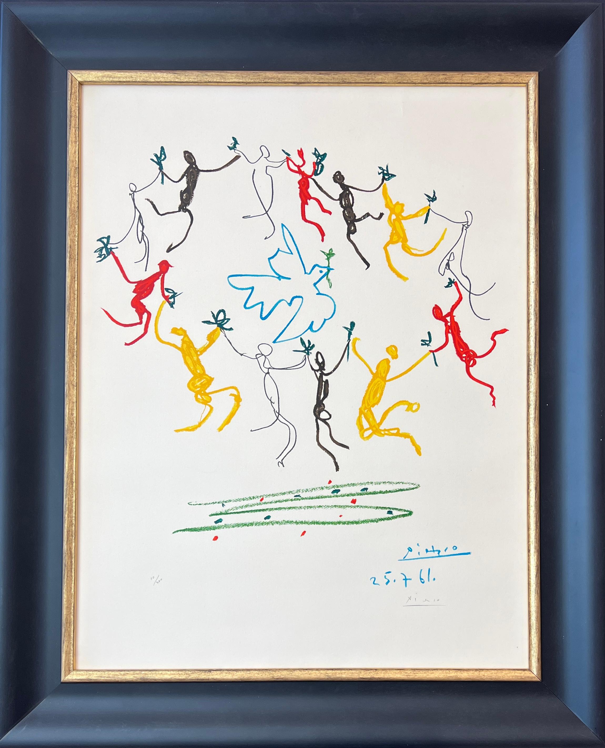 Signed Picasso Lithograph 2,146 For Sale on 1stDibs how much is a