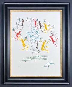 Pablo Picasso ( 1881 - 1973 ) - litografia a colori firmata a mano su Arches - 1961