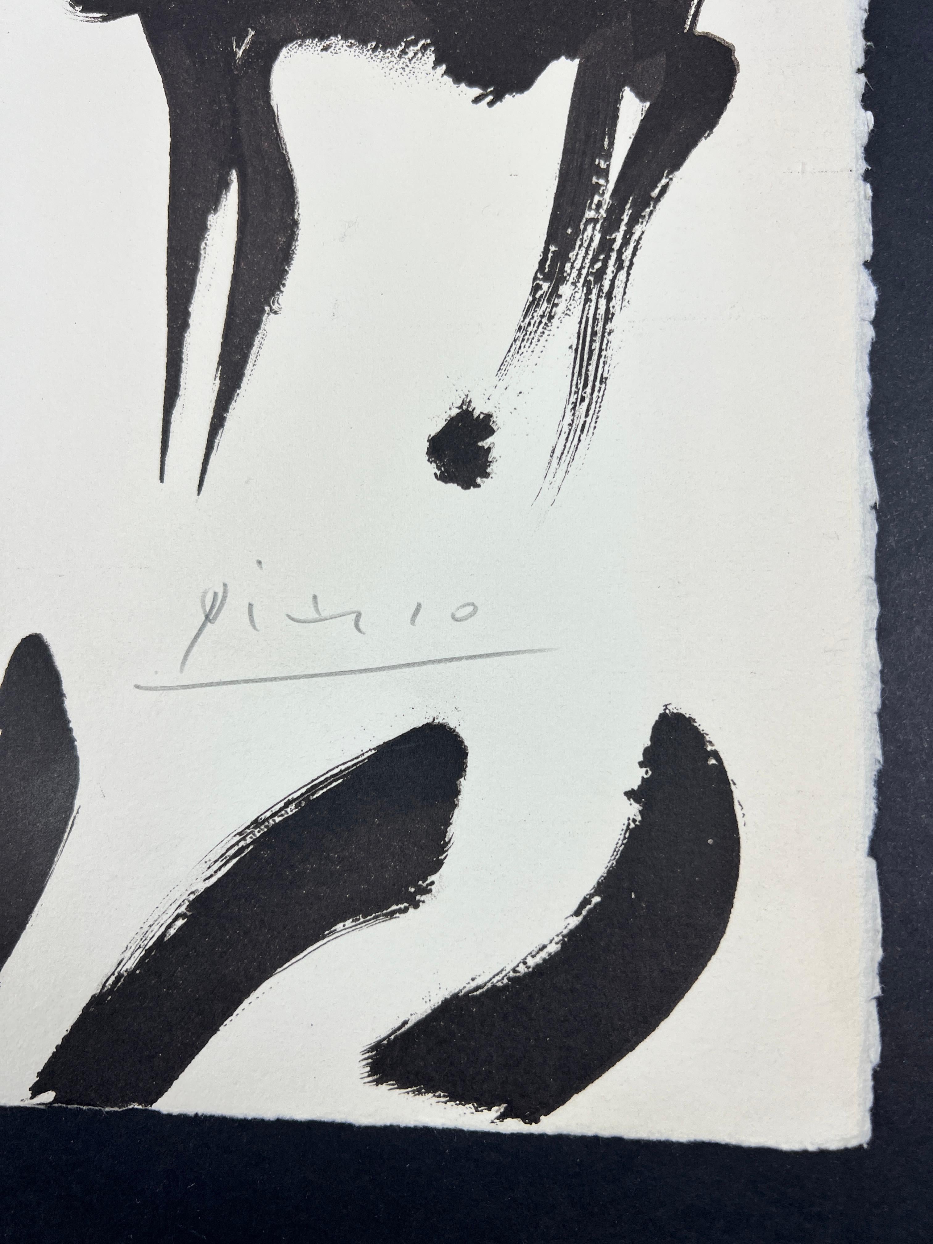 Pablo Picasso ( 1881 – 1973 ) – hand-signed lithograph on Arches – 1959 1