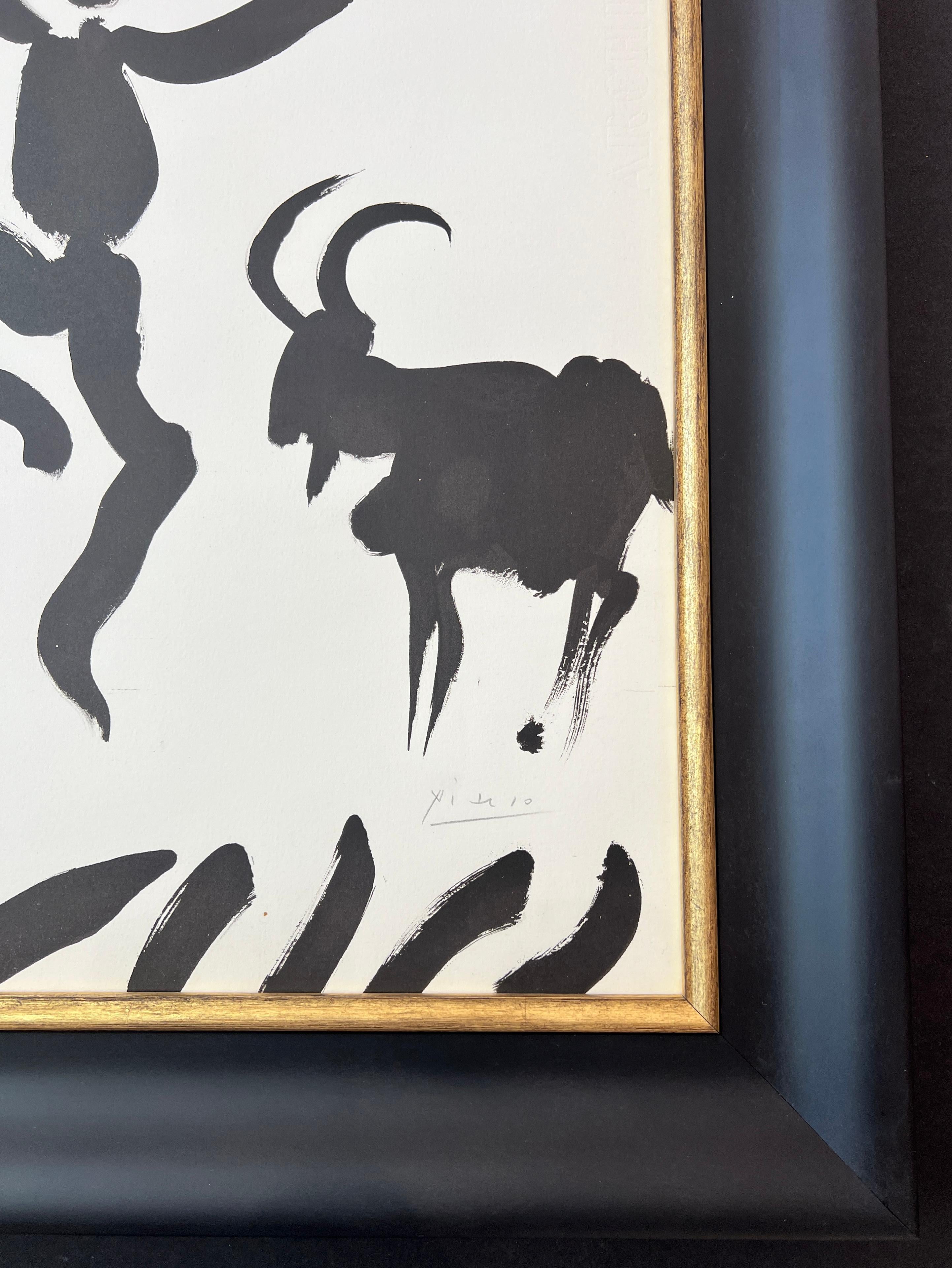 Pablo Picasso ( 1881 – 1973 ) – hand-signed lithograph on Arches – 1959 2