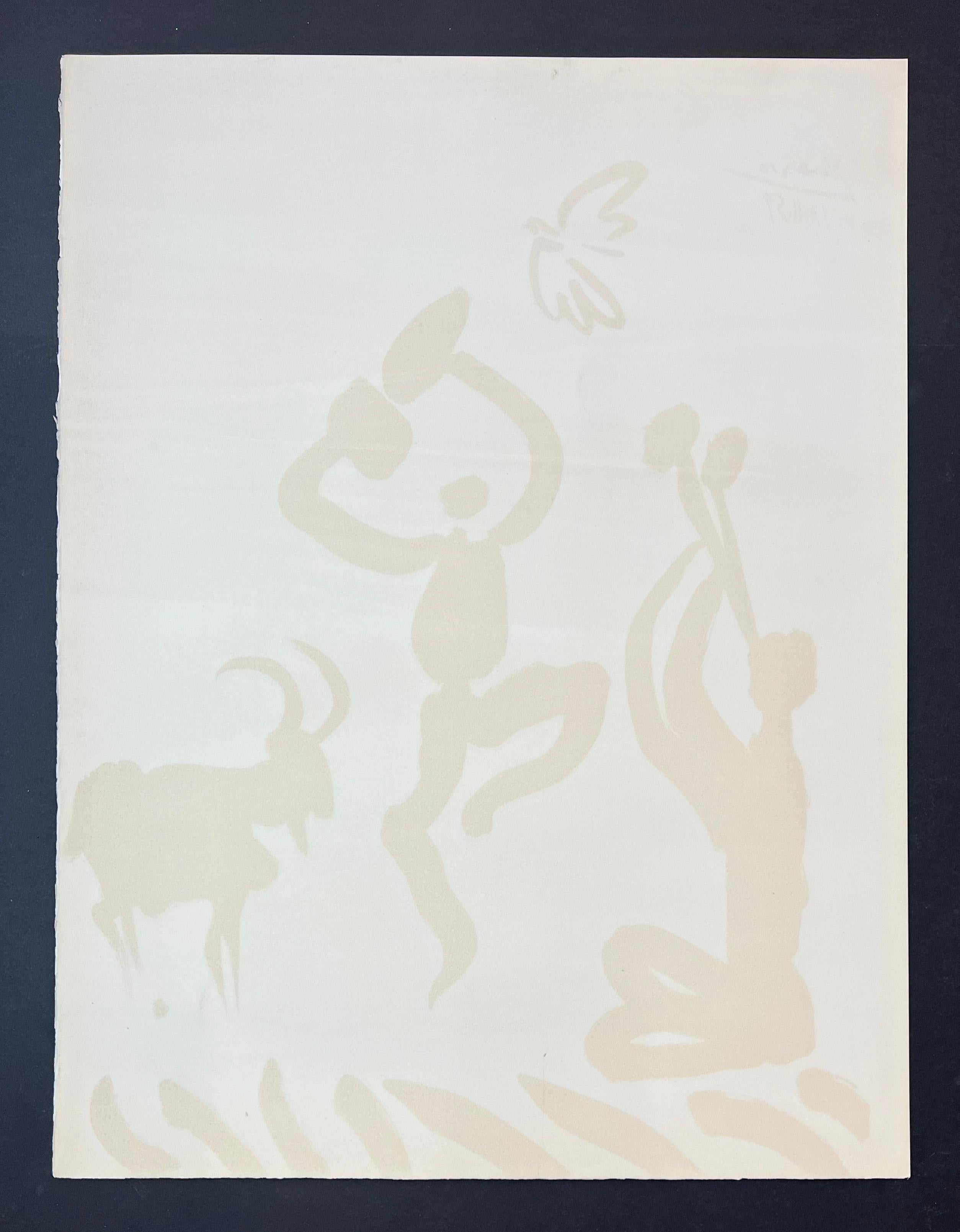 Pablo Picasso ( 1881 – 1973 ) – hand-signed lithograph on Arches – 1959 5