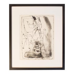 Pablo Picasso (1881 - 1973), La Jeune Artiste (The Young Artist), 1949, Signed.