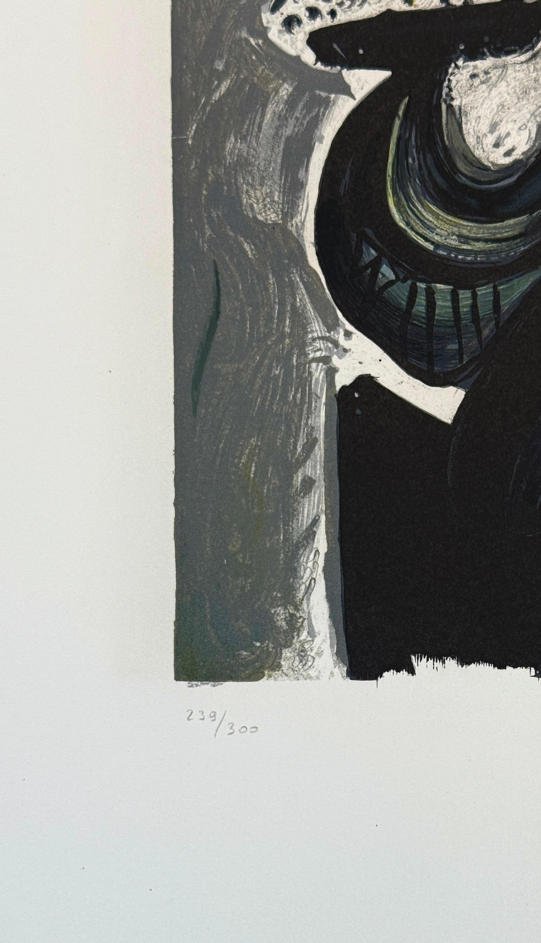 Pablo Picasso (1881-1973) - Le Cavalier - Farblithographie auf Arches-Papier - 1968 im Angebot 5