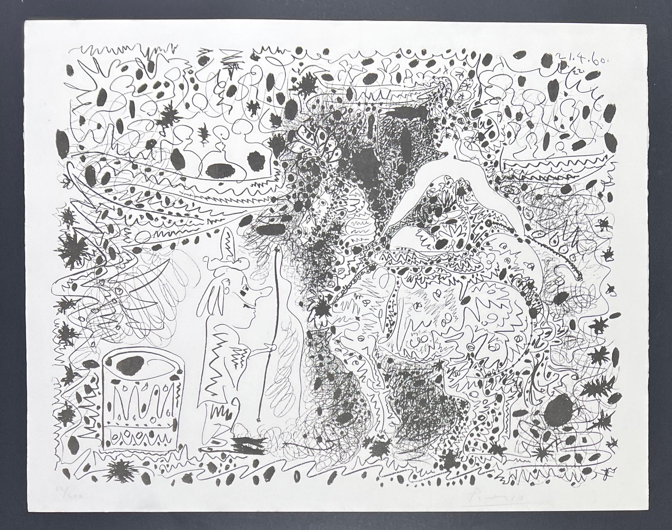 Pablo Picasso (1881–1973) – L’Ecuyére – hand-signed lithograph on wove paper For Sale 6