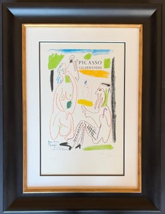 Pablo Picasso (1881-1973) - Les Déjeuners -  Lithographie signée à la main - 1962
