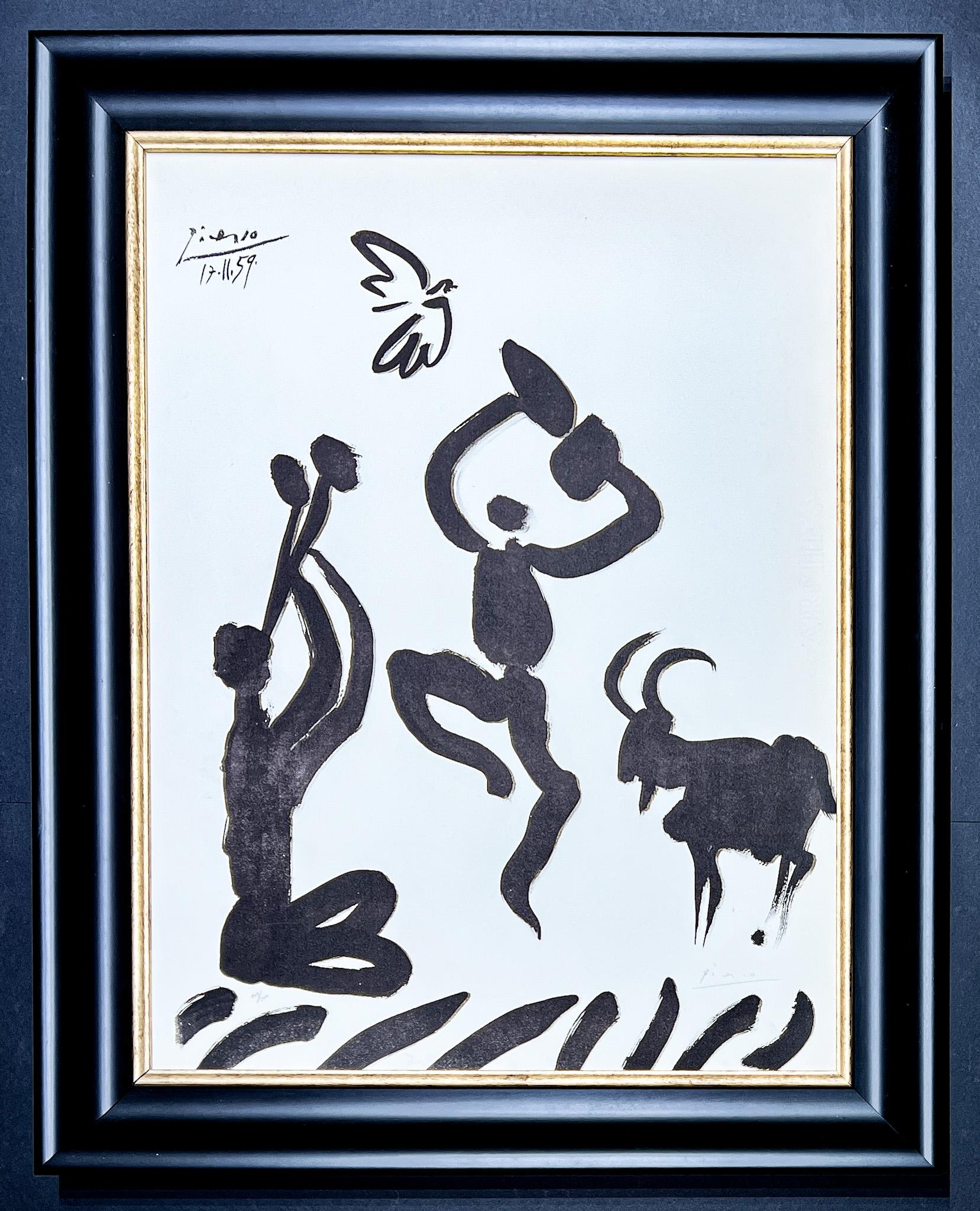 Pablo Picasso (1881-1973) - Litografia su carta Arches - 1959