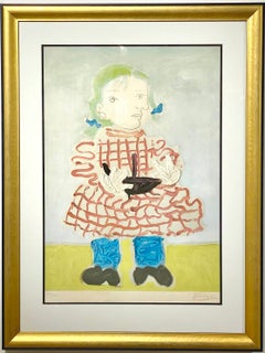 (AFTER) Pablo Picasso (1881-1973)   "Maya au tablier"     