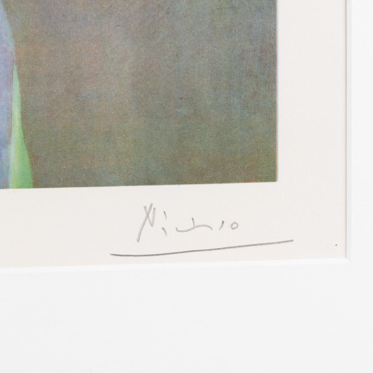 Pablo Picasso (1881-1973) - Litografia offset a colori su carta Arches - 1966 in vendita 2