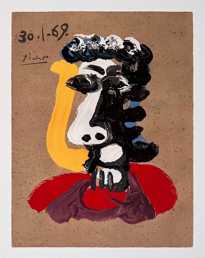 Pablo Picasso (After) 30.1.69 Portraits Imaginaires 1