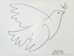 Pablo Picasso (After), 'La Colombe Bleu, 1961'