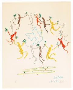 Pablo Picasso (After), 'La Ronde de la Jeunesse', Lithograph, 1961