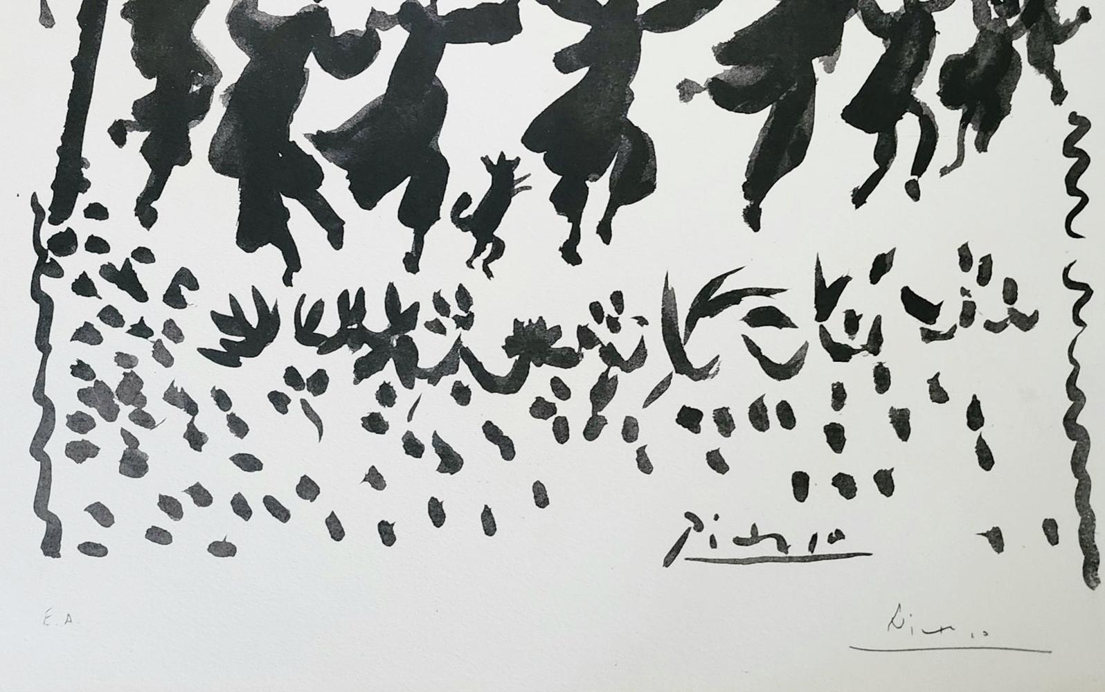 Pablo Picasso (After), 'Vive le Paix (Long Live Peace) Lithograph, 1954 For Sale 3
