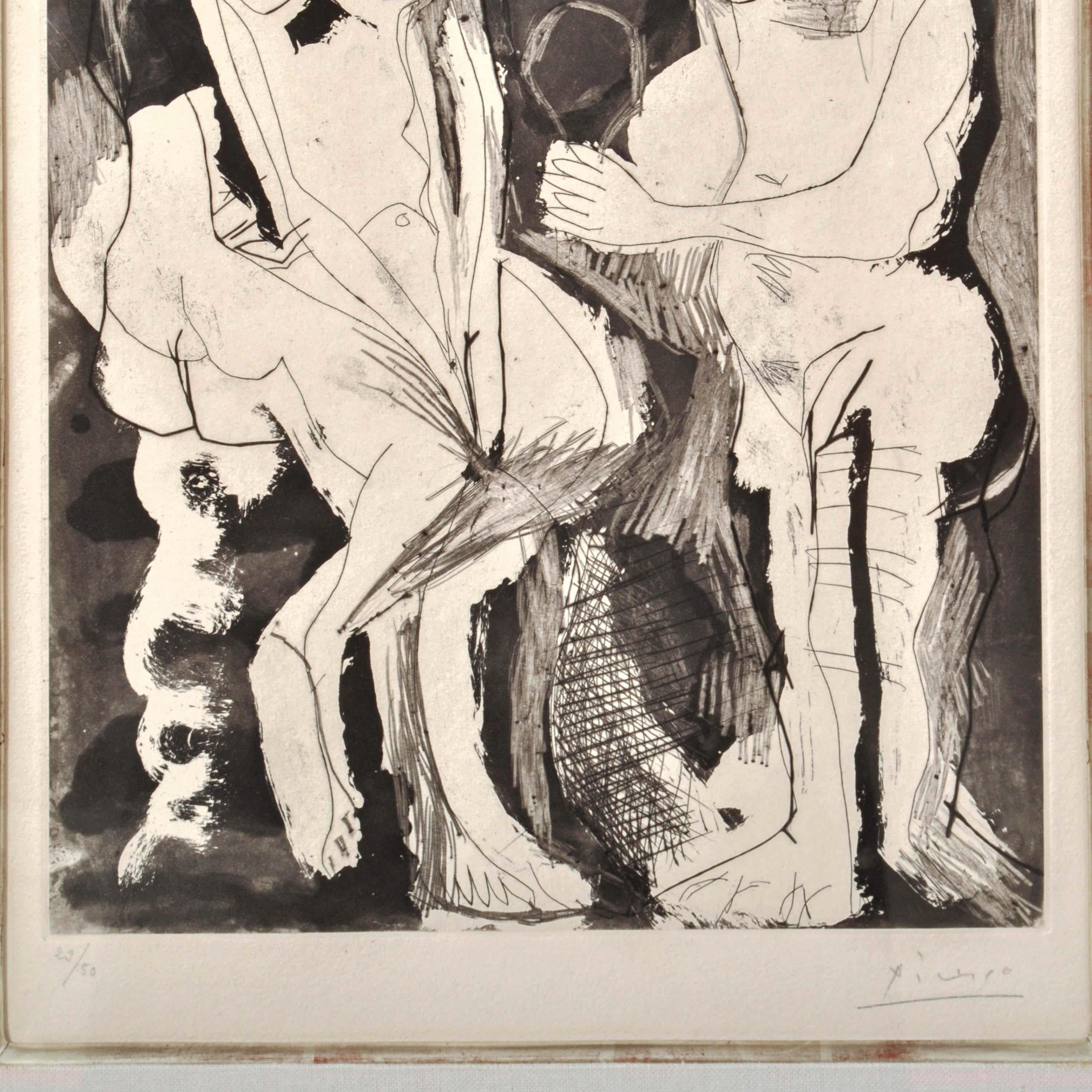 Pablo Picasso signed & numbered aquatint, 