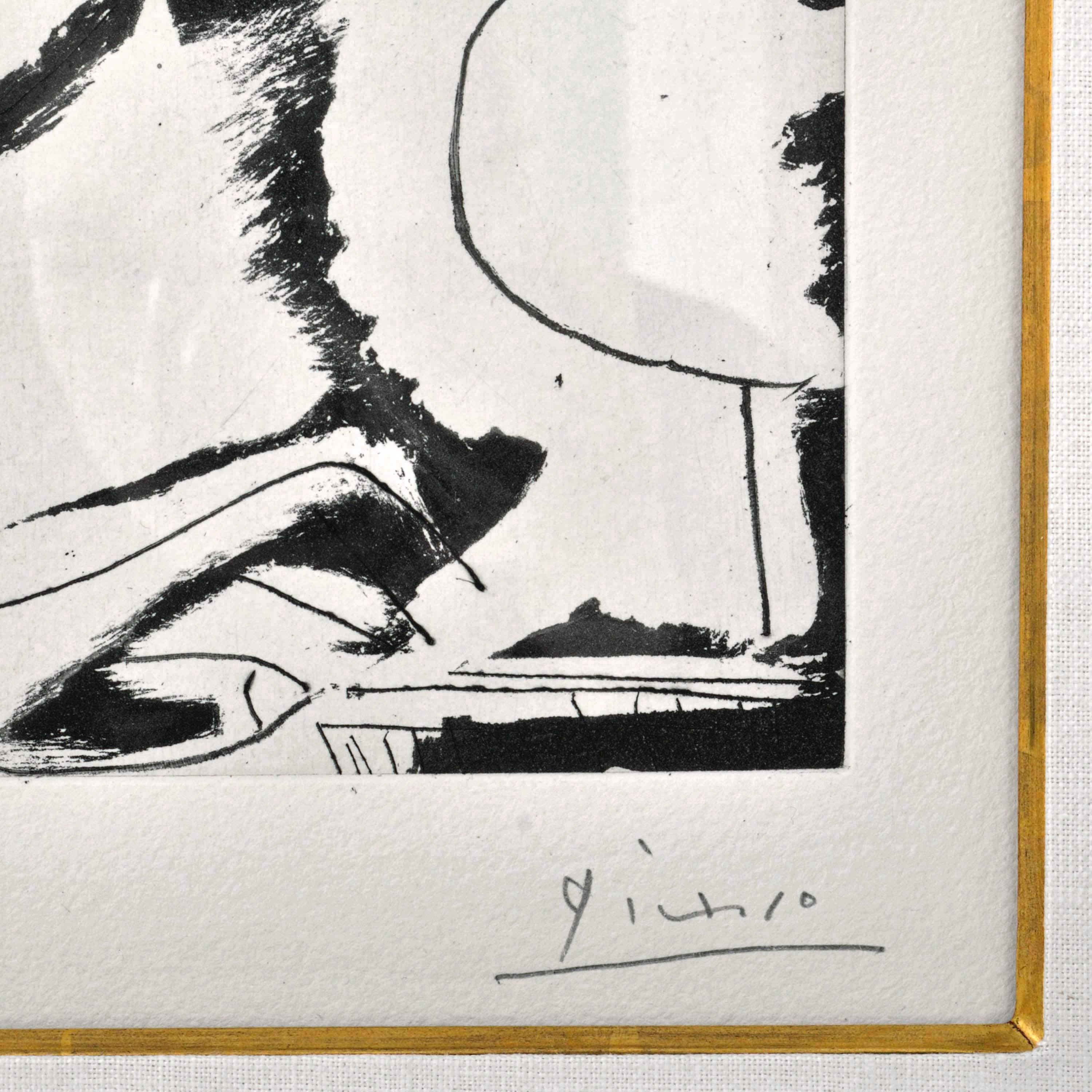 Pablo Picasso signed & numbered aquatint, 