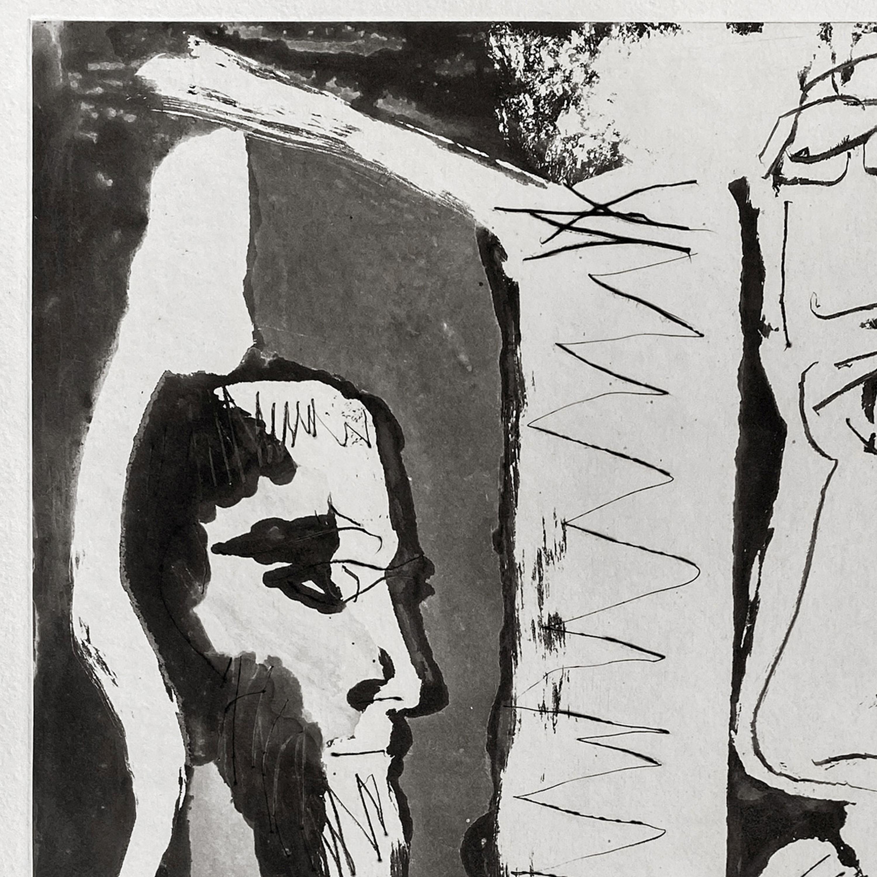 Pablo Picasso Aquatint Sculpteur et Sculpture Sable Mouvant Signed Numbered 1965 4