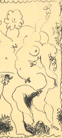 Pablo Picasso, Bacchanale, extrait de Picasso Lithographe III, 1949-1956, 1956