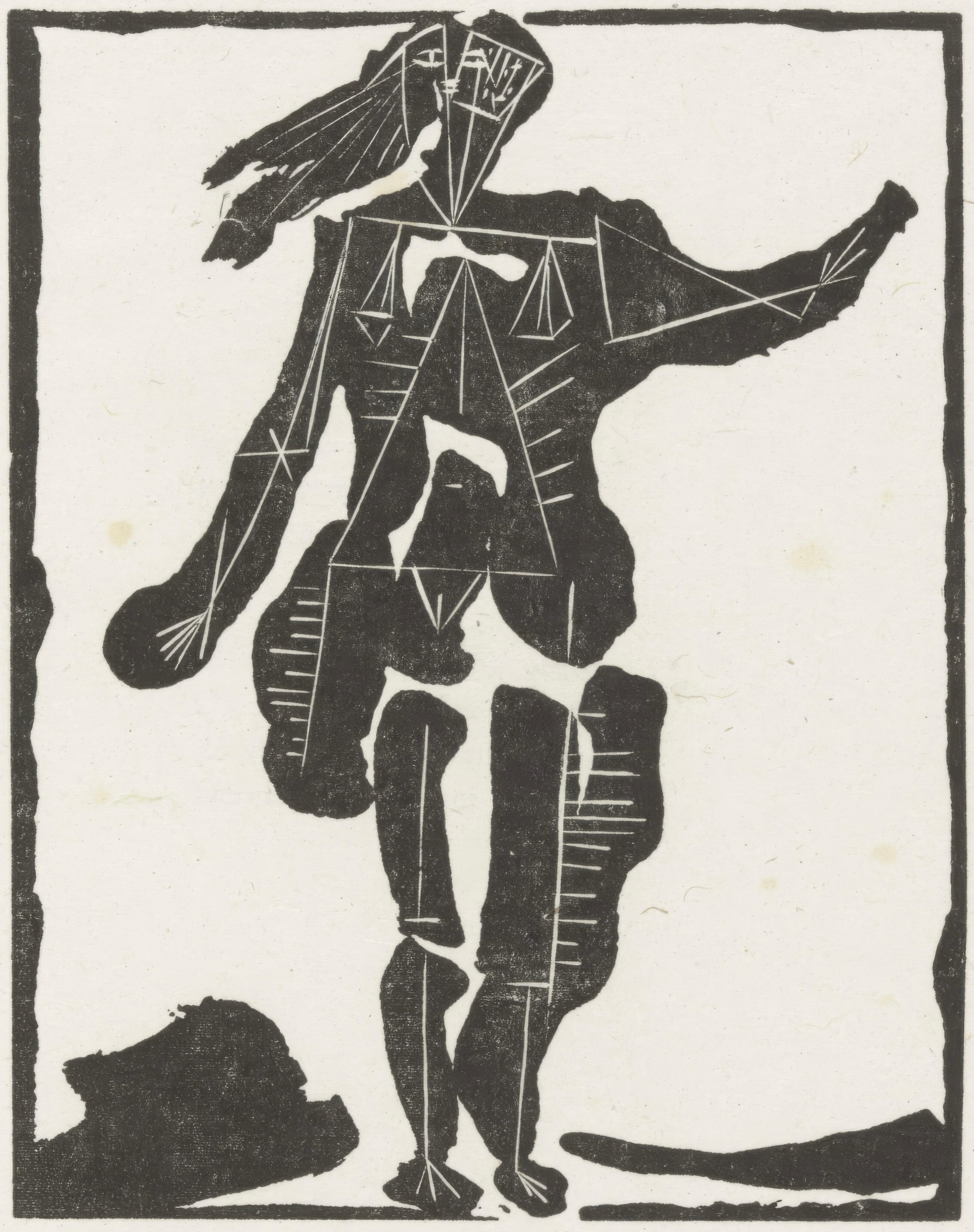 Cette exquise zincographie de Pablo Picasso (1881-1973), intitulée Baigneuse, tirée de l'album Non vouloir, provient de l'édition de 1942 publiée par les Editions Jeanne Bucher, Paris ; imprimée par l'Imprimerie Grou-Radenez, Paris, le 1er avril