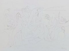 Pablo Picasso, Bathers, from Fifteen Drawings, 1946 (after)