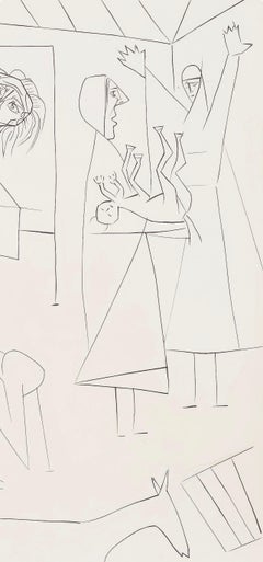 Pablo Picasso, Birth of the Little Centaur, from Two Tales, 1947