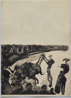Pablo Picasso -- Stierkampfszenen aus Toros y Toreros