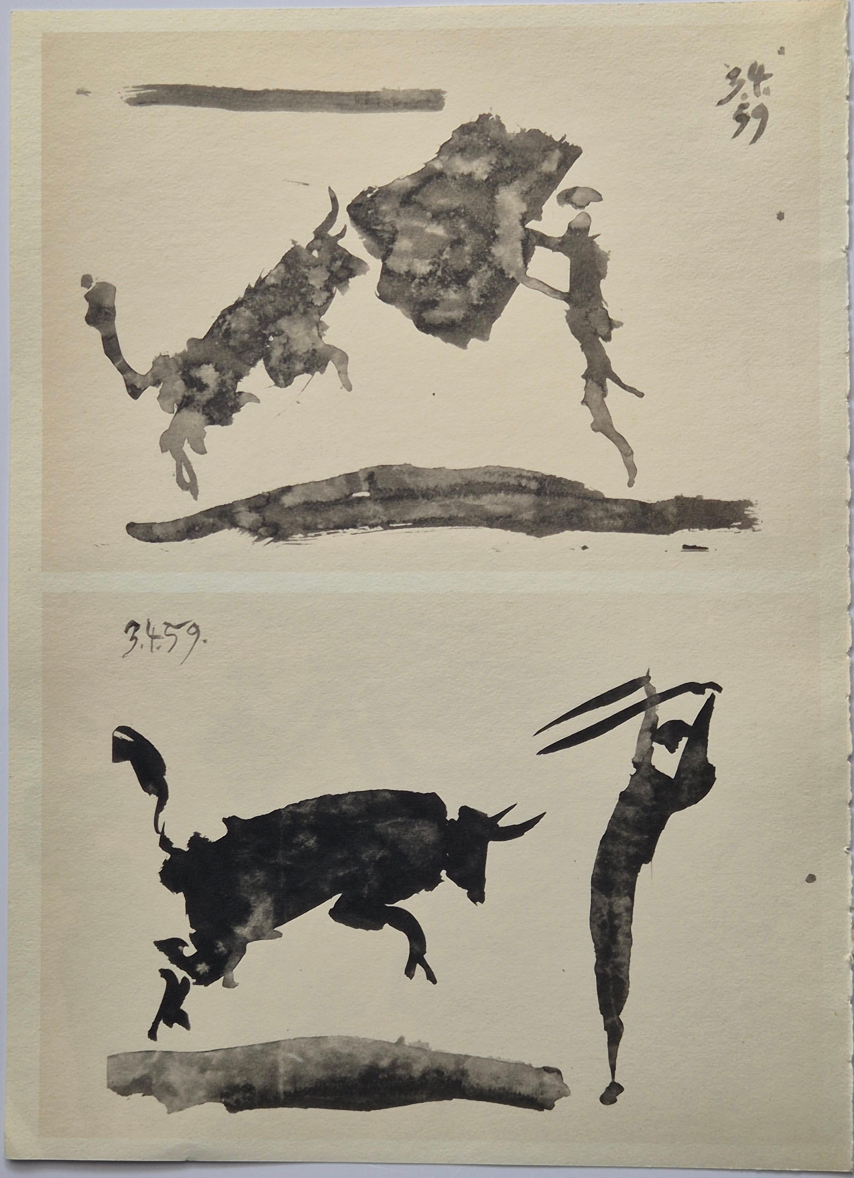 Pablo Picasso -- Bullfight Scenes from Toros y Toreros