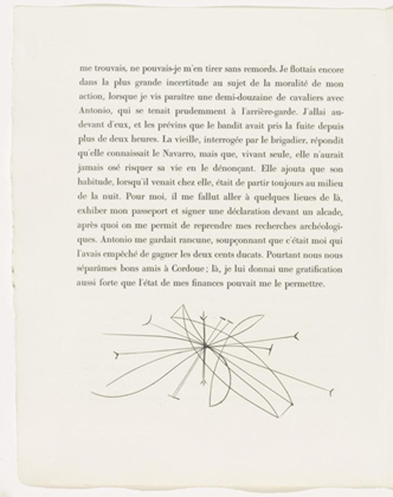 Pablo Picasso Print – Abstraktes Design (Teller VI), von Carmen
