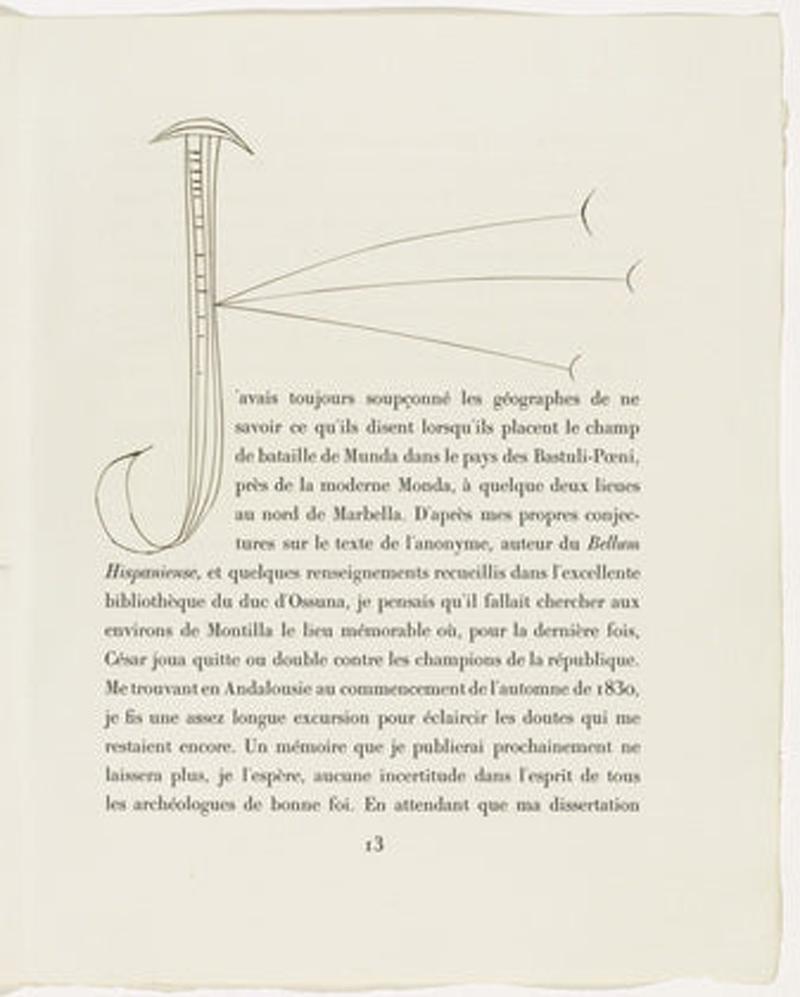 Monogramm J (Platte II), von Carmen – Print von Pablo Picasso