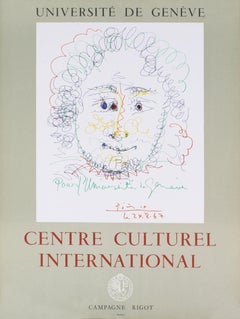 Picasso-Centre Culturel International-Litografia su pietra Prima edizione