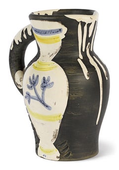 Pablo Picasso Ceramic Pitcher 'Pichet au vase' Ramie 226
