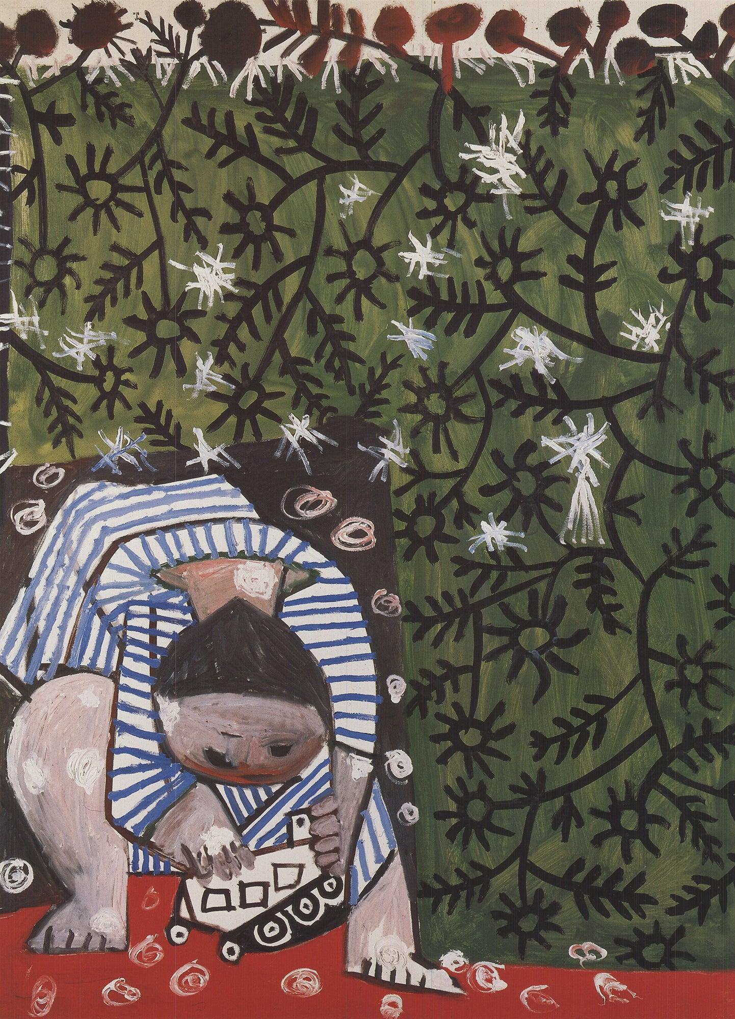 Pablo Picasso 'Child Playing with a Toy Truck' 1993- Vintage en vente 3