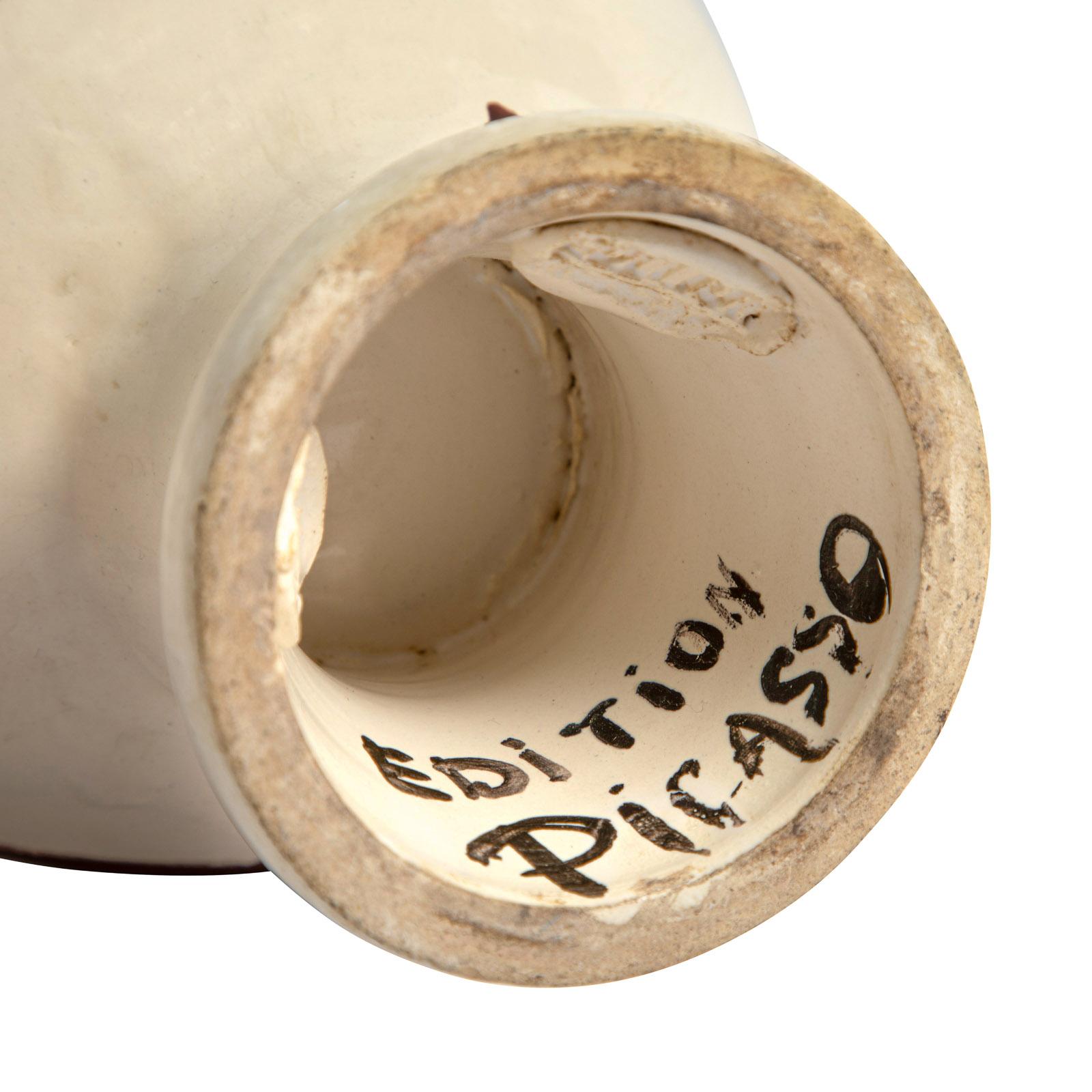 Pablo Picasso 'Choette aux taches' (A. R. 120) Spotted Owl Madoura Vase 1951 For Sale 7