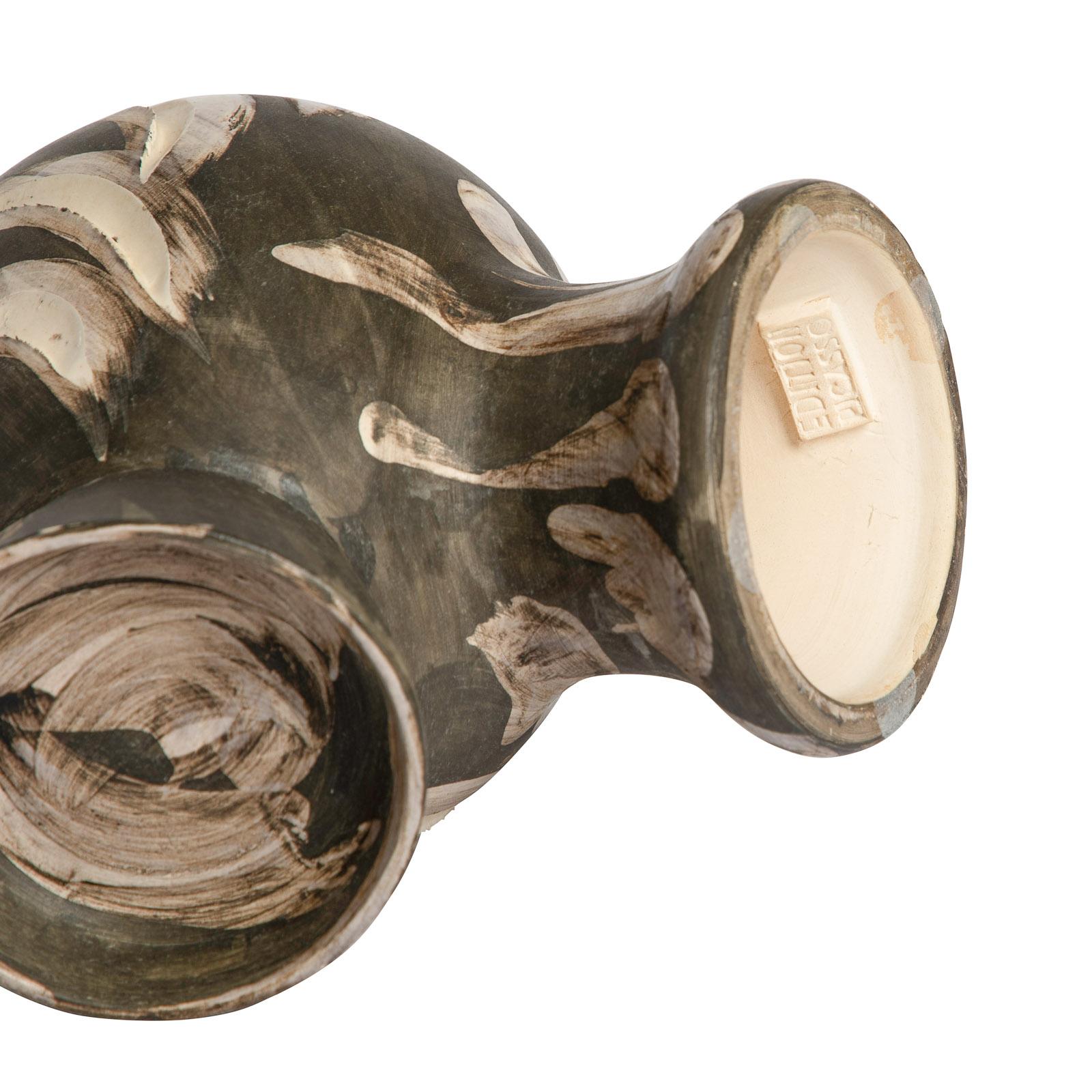 Pablo Picasso 'Chouette' (A. R. 605) Owl Madoura Vase 1969 For Sale 8